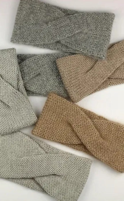 MIA Stirnband - ALPAKKA - Strickpaket
