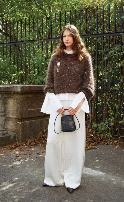 Rookie Sweater - BALLERINA CHUNKY MOHAIR & PALJETT - Strickpaket