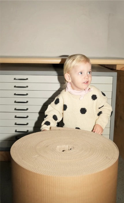 Fri Sweater Kid Duo Version - SEMILLA MELANGE - Strickpaket