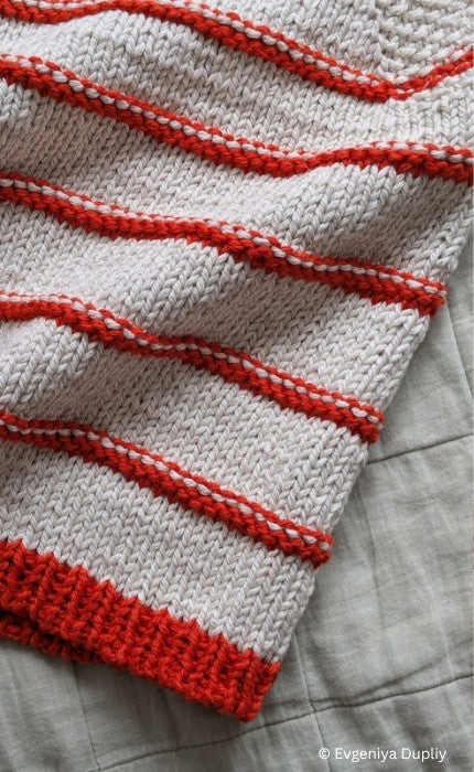 Farbwechsel Top - TYKK LINE - Strickpaket