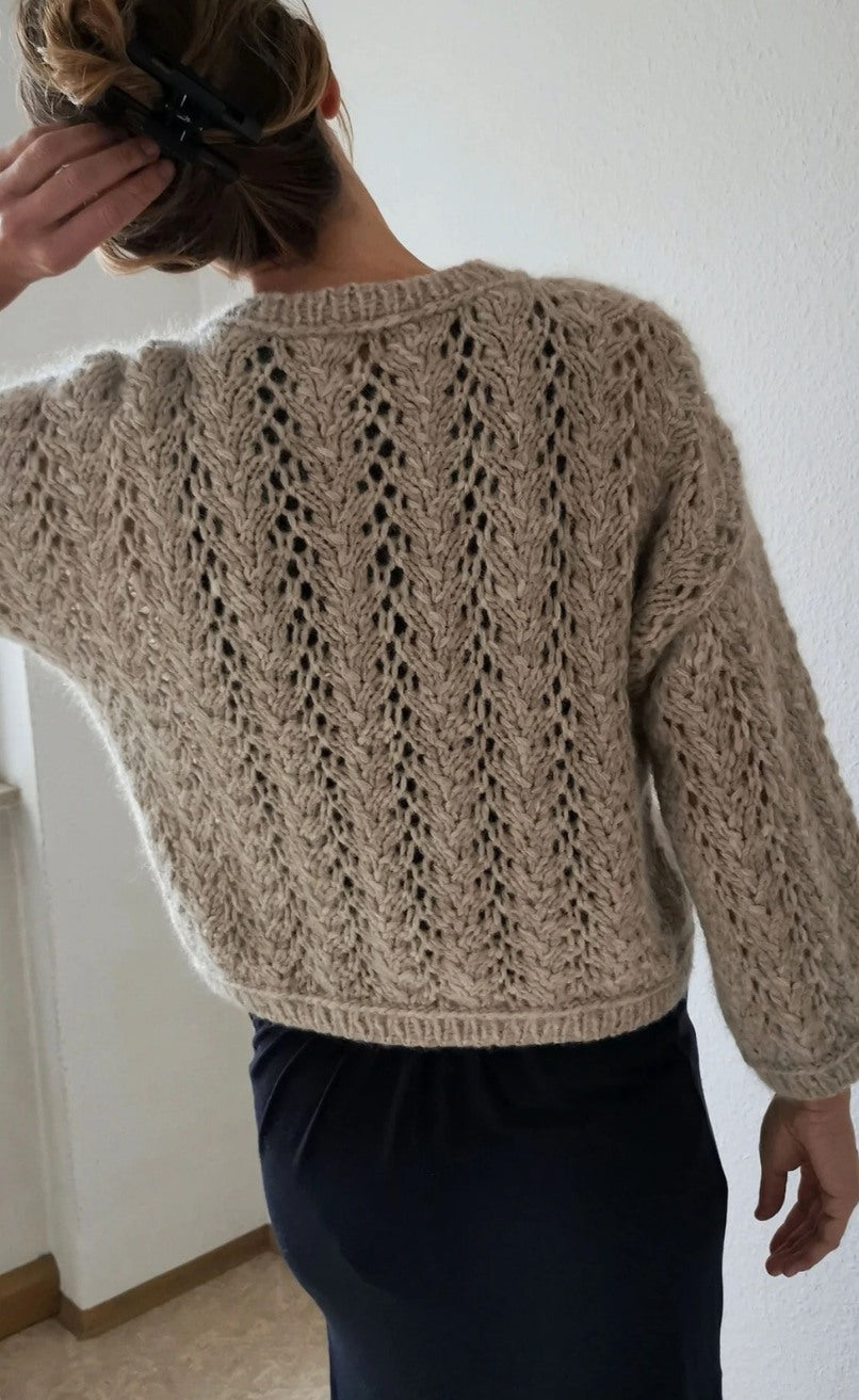 Estelle Sweater - OONIQUE CHUNKY & SILKY KID RMS - Strickpaket