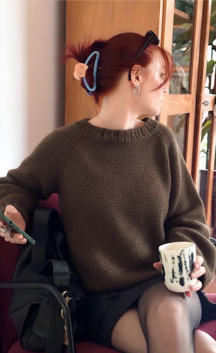 Sophomore Sweater - the perfect second knitting project kit
