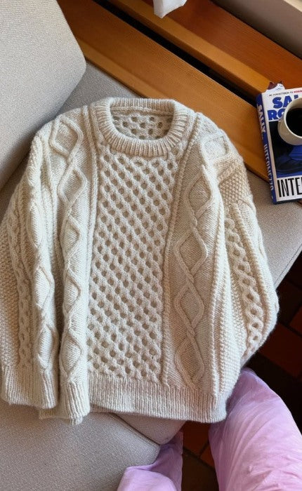 Dagmar Sweater - PEER GYNT & ALPAKKA FOLGETRAD - Strickpaket