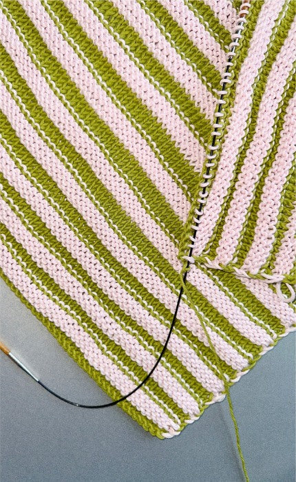 Axis Sweater - THE MERRY MERINO 70 - Knitting Kit