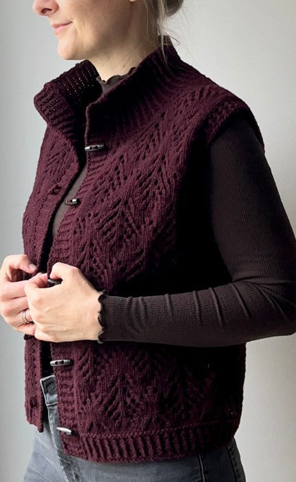 Cosy Hey Ho Vest - COOL WOOL BIG - Strickpaket