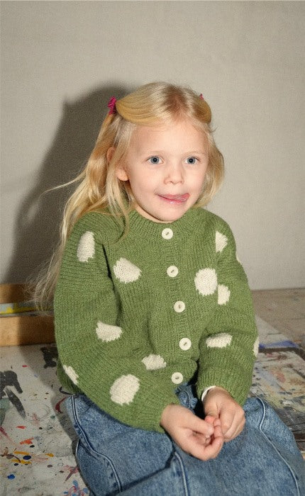 Fri Cardigan Kid Duo Version - SEMILLA MELANGE - Strickpaket
