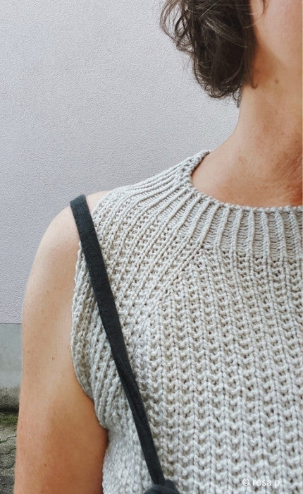 Tavalli Top - MANDARIN NATURELL - Strickpaket