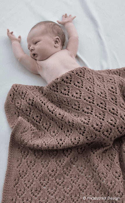 Yndig Babydecke - THE MERRY MERINO 220 - Strickpaket