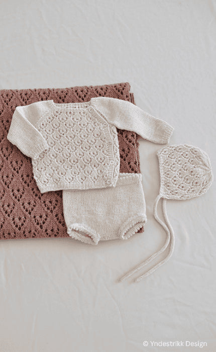 Yndig Babydecke - THE MERRY MERINO 220 - Strickpaket