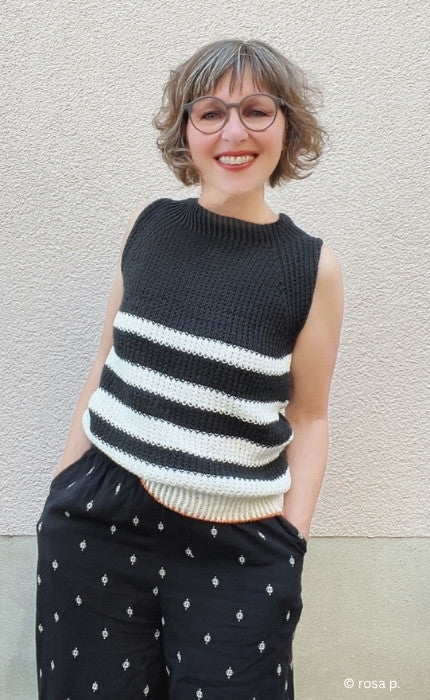 Tavalli Top - MANDARIN NATURELL - Strickpaket