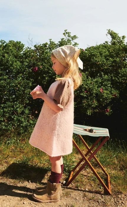 Meadow Dress Junior - BRUSHED ALPACA - Knitting Kit