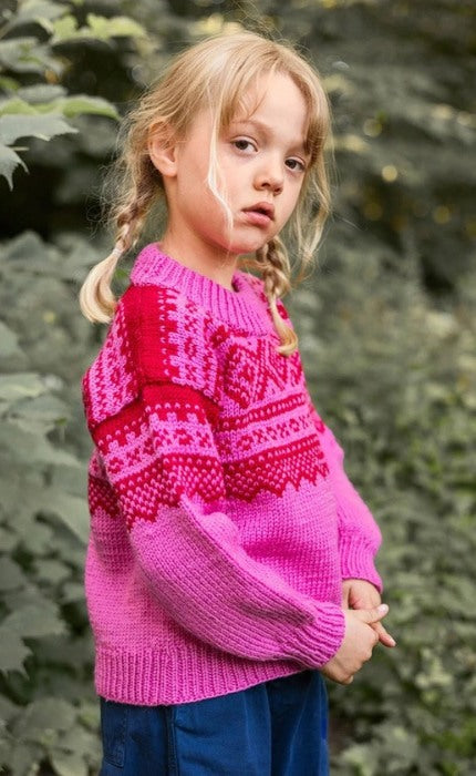 Marius Kinderpullover Nr. 1 - SMART - Strickpaket