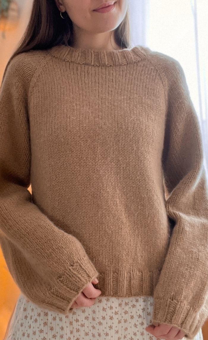 Sophomore Sweater - das perfekte zweite Strickprojekt-Set