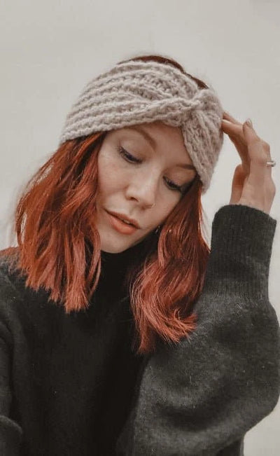 Fuzzy Fluff Headband - INSTRUCTIONS