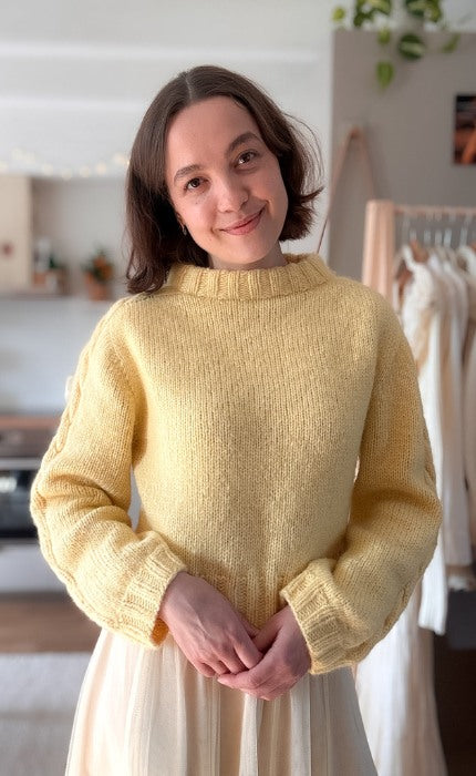 My First Cable Sweater - OONIQUE CHUNKY - Strickpaket