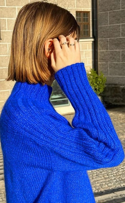 Elva Sweater - THE MERRY MERINO 110 & SILKY KID RMS - Strickpaket