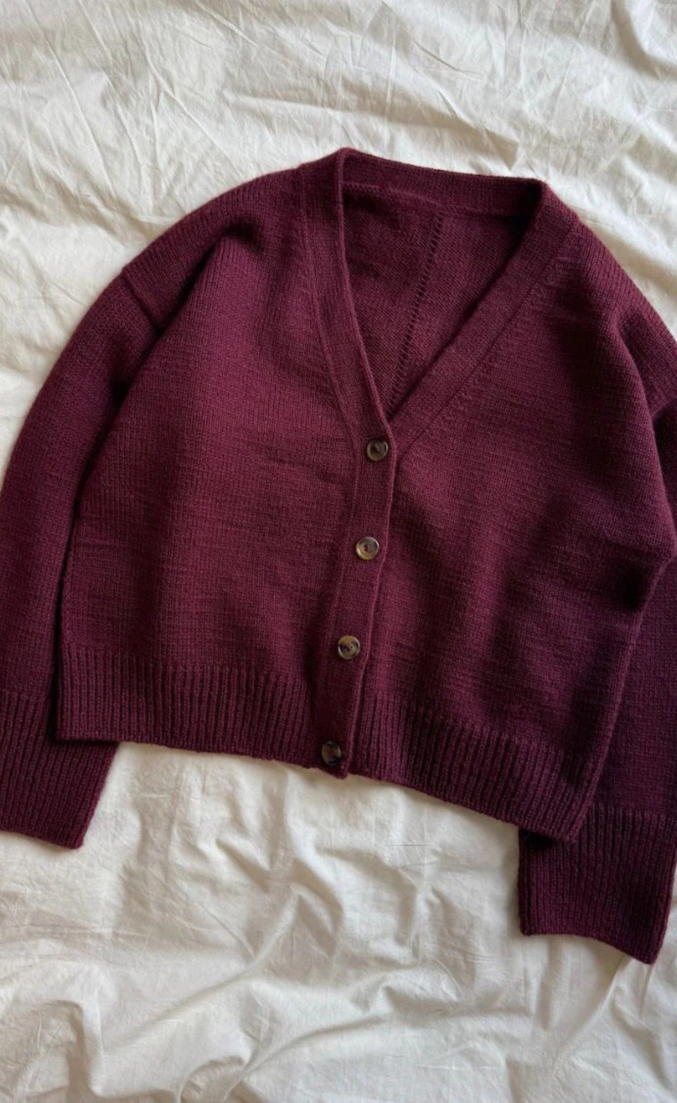Scarlet Cardigan - DOUBLE SUNDAY - Strickpaket