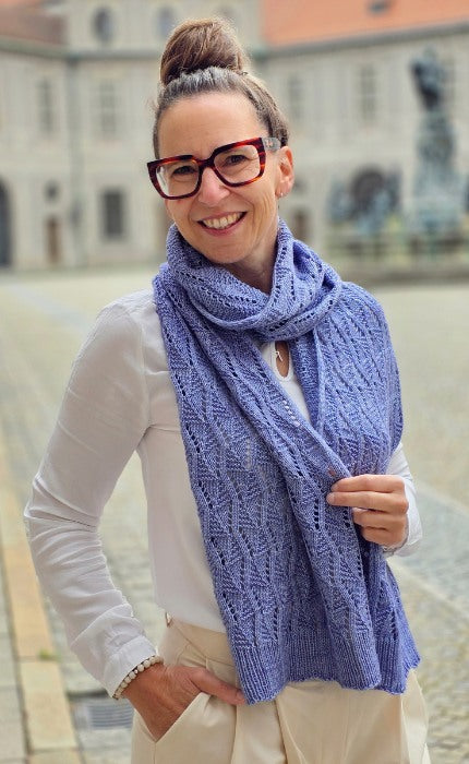 TRILLARE Schal - COOL WOOL - Strickpaket
