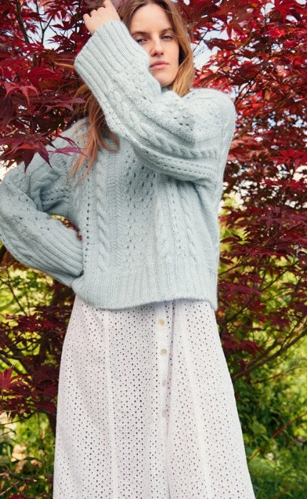 Cornelia Sweater - ALPAKKA ULL - TYNN SILK MOHAIR - Strickpaket