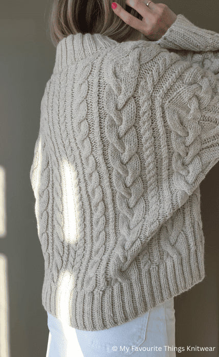 Sweater No. 20 - THE MERRY MERINO 110 & SILKY KID RMS - Strickpaket