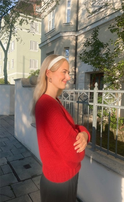 New Beginnings Cardigan - Anfänger Strickset mit Videotutorial