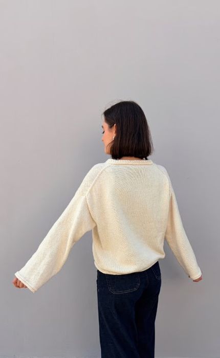 Phoenix Sweater - MERRY MERINO 110 - Knitting Kit