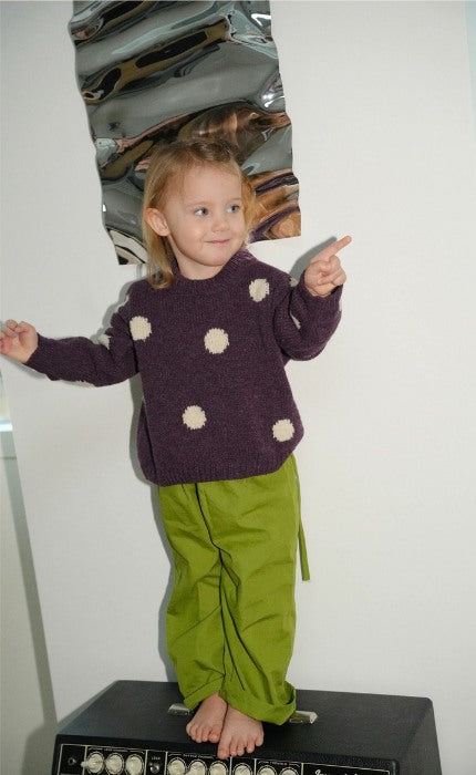 Fri Sweater Kid Duo Version - SEMILLA MELANGE - Strickpaket