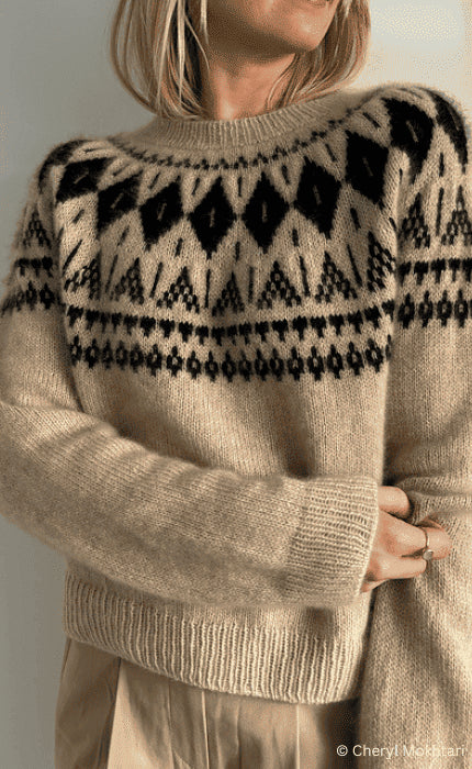 Edinburgh Sweater - CASHMERE CLASSIC - Strickpaket
