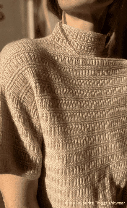 Blouse No. 3 - CASHMERE CLASSIC - Strickpaket