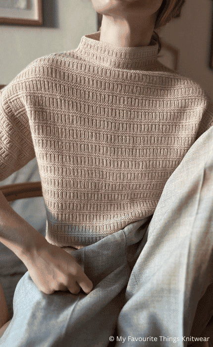 Blouse No. 3 - CASHMERE CLASSIC - Strickpaket