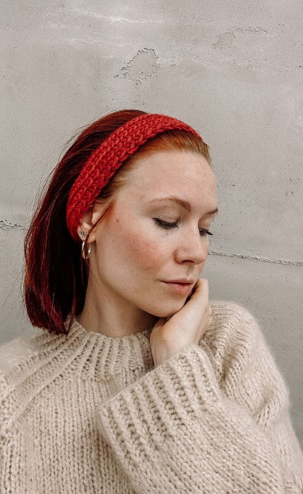 New Beginnings Haarband - Anfänger Strickset mit Videotutorial