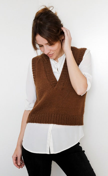 Mara Vest - OONIQUE CHUNKY - Strickset