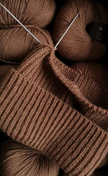 OLE Mütze - DOUBLE SUNDAY - Strickpaket