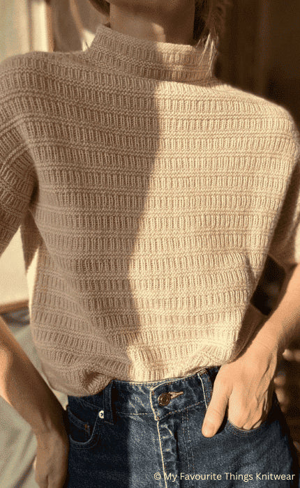 Blouse No. 3 - CASHMERE CLASSIC - Strickpaket