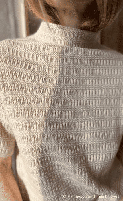 Blouse No. 3 - CASHMERE CLASSIC - Strickpaket