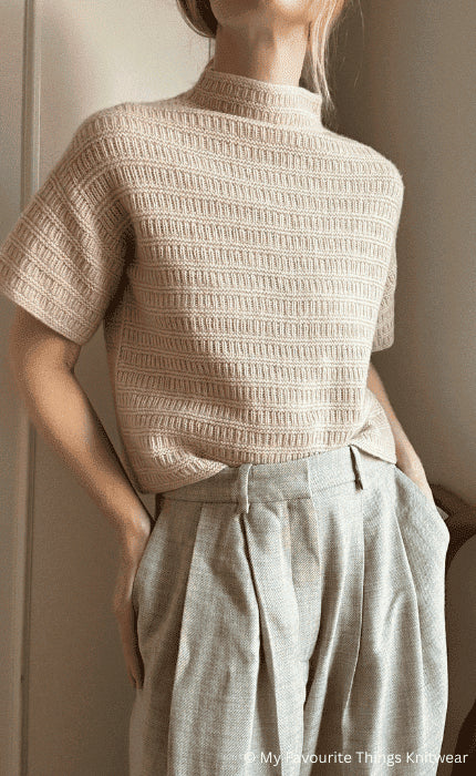 Blouse No. 3 - CASHMERE CLASSIC - Strickpaket