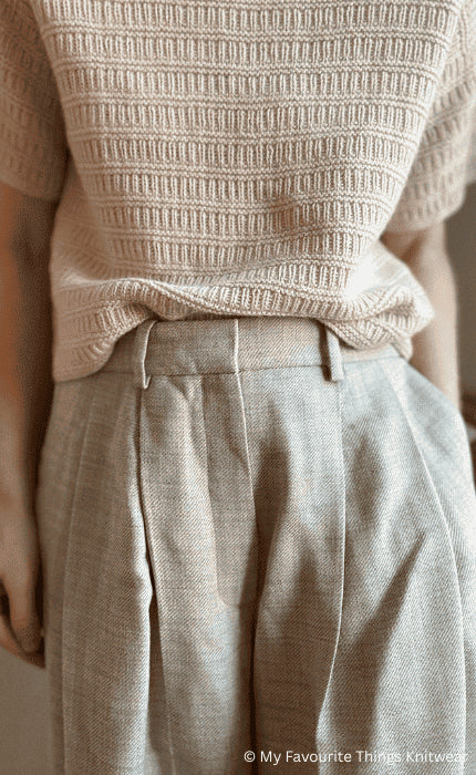 Blouse No. 3 - CASHMERE CLASSIC - Strickpaket