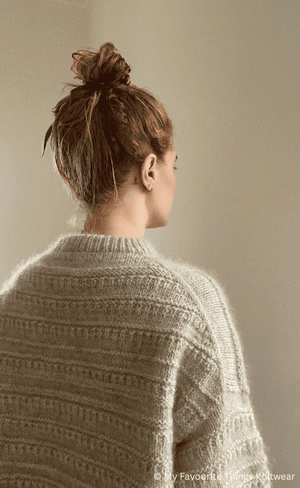 Sweater No. 18 - THE MERRY MERINO 110 & SILKY KID RMS - Strickpaket