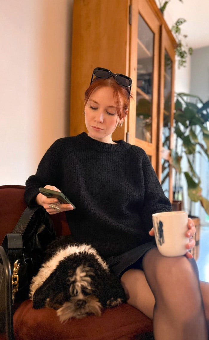 Sophomore Sweater - the perfect second knitting project kit