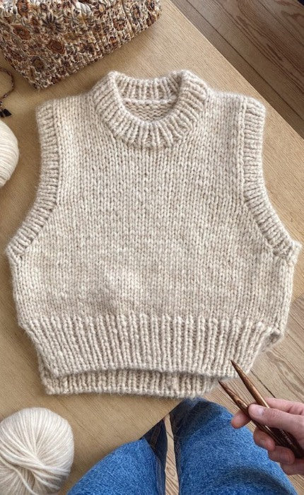 Holiday Pullunder - KOS & TYNN SILK MOHAIR - Strickpaket