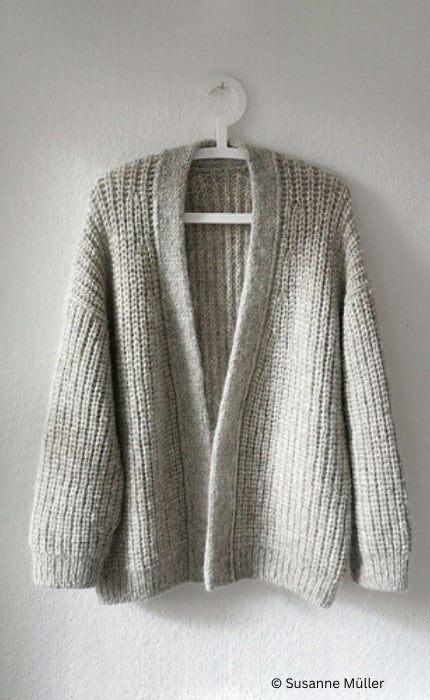 CLARA Cardigan - BIG VINTAGE WOOL GOTS - Strickpaket
