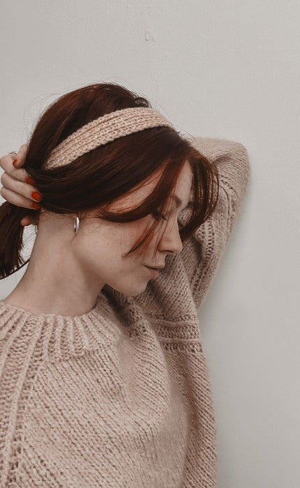 New Beginnings Haarband - Anfänger Strickset mit Videotutorial