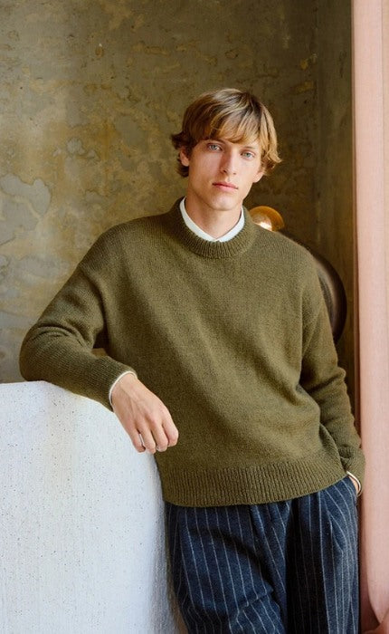 William Sweater Man - SUNDAY & ALPAKKA FOLGETRAD - Strickpaket