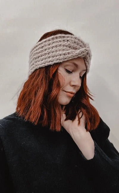 Fuzzy Fluff Headband - INSTRUCTIONS