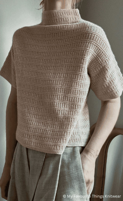 Blouse No. 3 - CASHMERE CLASSIC - Strickpaket