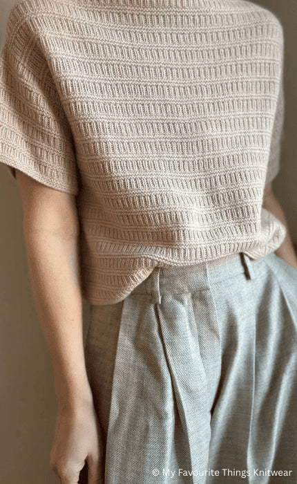 Blouse No. 3 - CASHMERE CLASSIC - Strickpaket