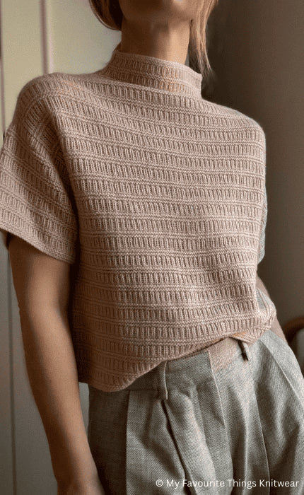 Blouse No. 3 - CASHMERE CLASSIC - Strickpaket