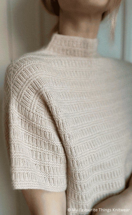 Blouse No. 3 - CASHMERE CLASSIC - Strickpaket