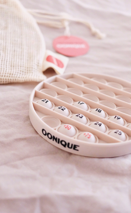 Reihenzähler Silikonpad (2er Set) OONIQUE