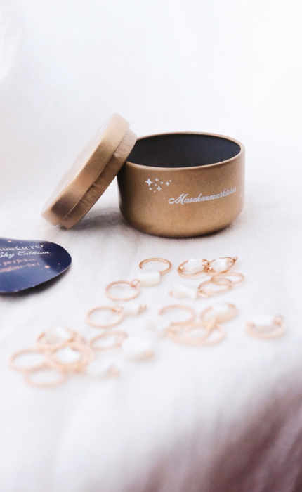 Projektbeutel, Maschenmarkierer & Reihenzähler Set